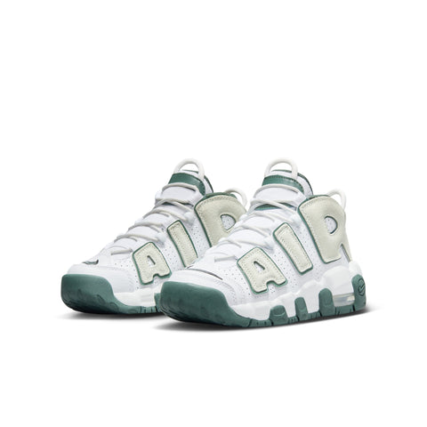 Air More Uptempo Bílé | Vintage Green