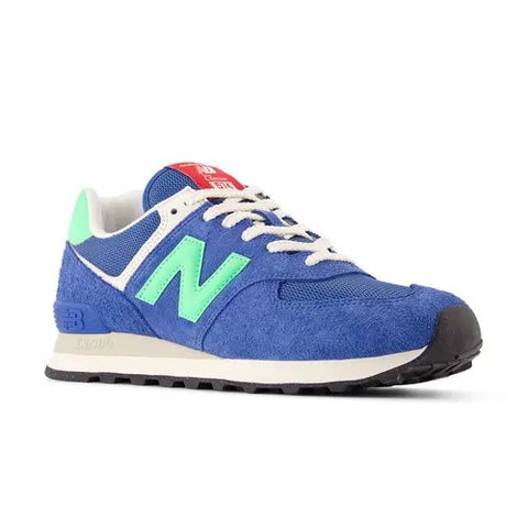 New Balance 574 Modré / limetkově zelené U574BSC