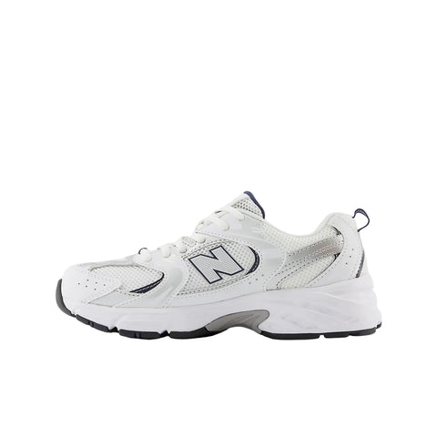 New Balance 530 bílé námořnické stříbrné GR530SB1