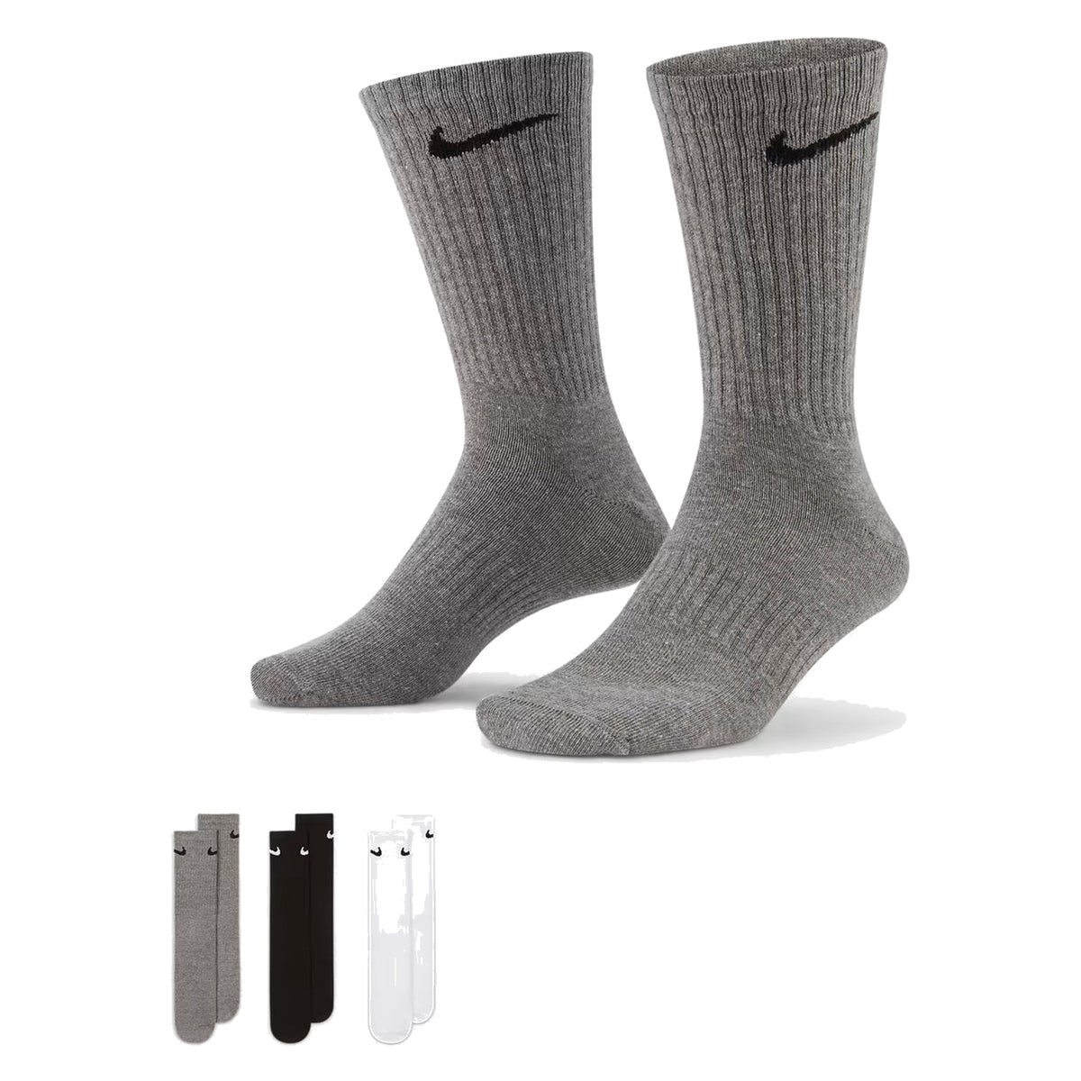 Nike Everyday Lightweight Crew 3-Pack