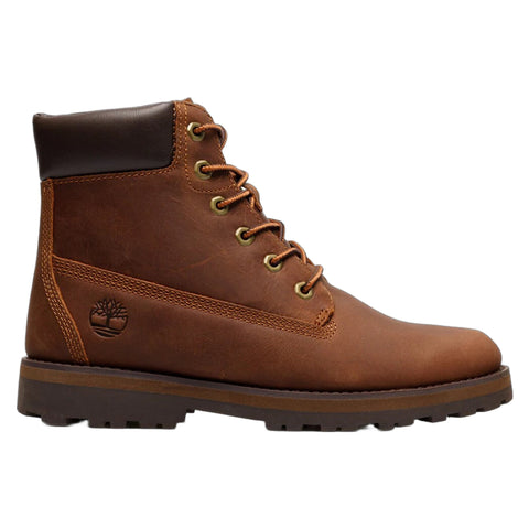 CRKD MID LACE BOOT MDBRN