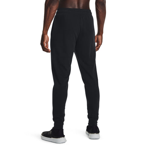 UA Rival froté jogger kalhoty, černé
