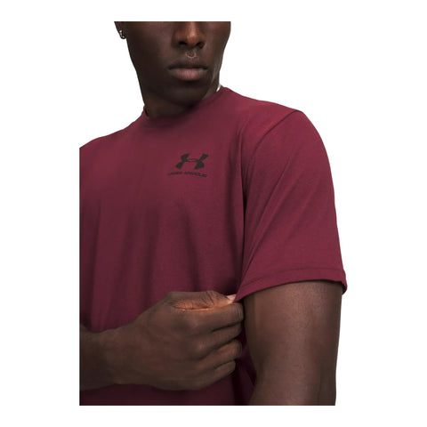 Sportstyle Left Chest SS Vintage Maroon