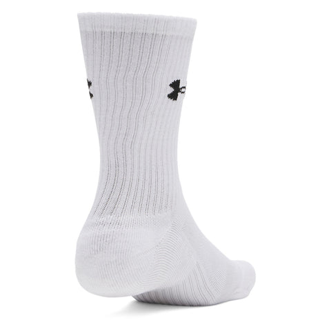 UA Performance Cotton 3P Crw White