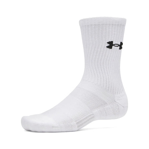 Performance Cotton 3P QTR White | Grey