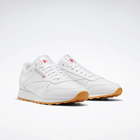 Classic Leather White | Pure Grey