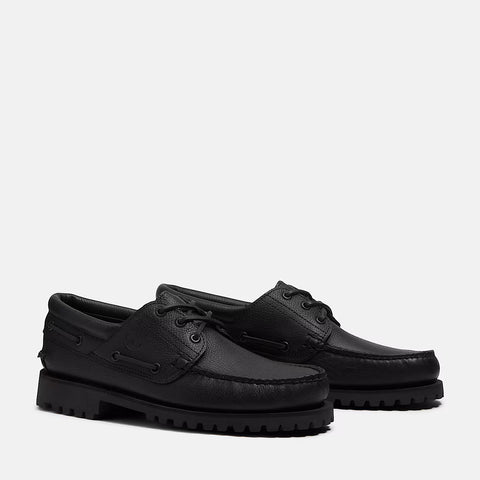 Authentic Boat Shoe Black