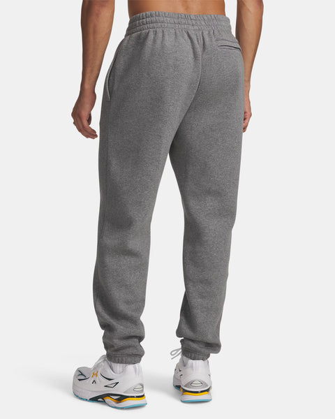 UA Icon Fleece Jogger Pitch Gray | Medium Heather