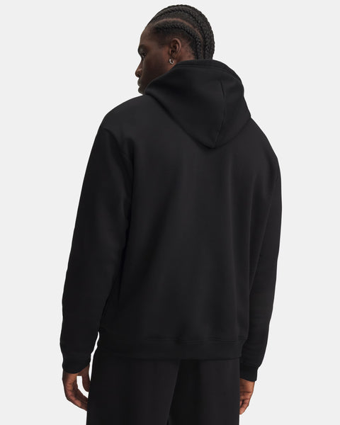 Rival Flc Hoodie Ultimate Black | White