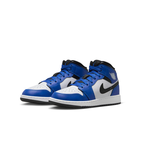 Air Jordan 1 Mid GS Game Royal | Black-White