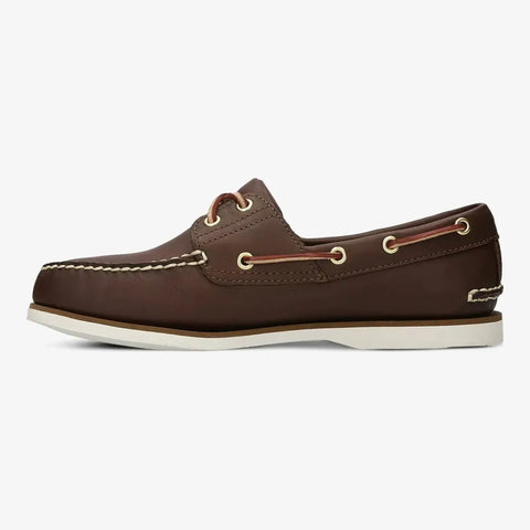 Classic Boat 2 Eye Dark Brown