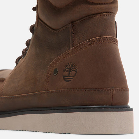 Newmarket Mid Lace Up Boot Dark Brown | Full Grain