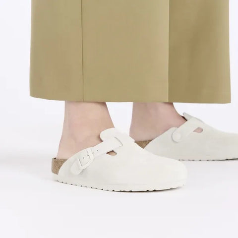 Boston Soft Footbed White