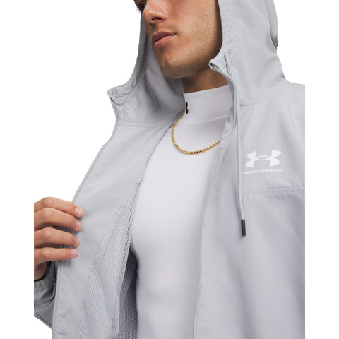 Rival Woven Windbreaker Mod Gray
