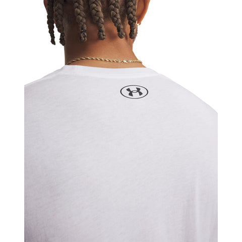 Sportstyle Left Chest LS White | Black