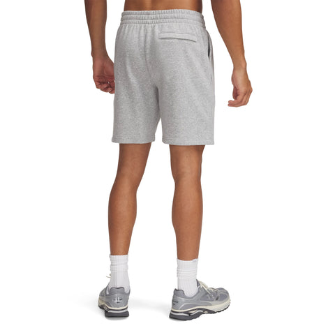 UA Icon Fleece Short  Mod Gray Light Heather